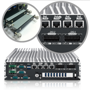 超恩ECS-9700系列發(fā)布 四核心第6代英特爾至強(qiáng)/酷睿i7可擴(kuò)充式無(wú)風(fēng)扇嵌入式系統(tǒng)震撼登場(chǎng)